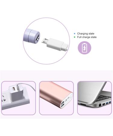 USB Rechargeable Kids Ear Wax Removal Spoon with LED Flashlight - Safe Ear Cleaner for Adults & Kids - Purple - Buy Online on SooperMarket.com