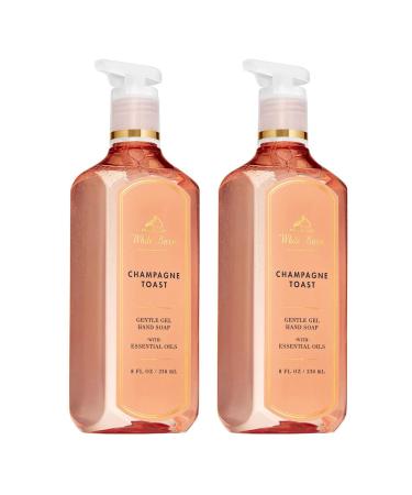 Bath & Body Works Champagne Toast Deep Cleansing Hand Soap 2 Pack 8 oz. (Champagne Toast)