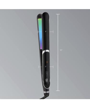 INFINITIPRO BY CONAIR Rainbow Titanium Flat Iron 1-inch - Professional Styling Tool - Buy Online on SooperMarket.com