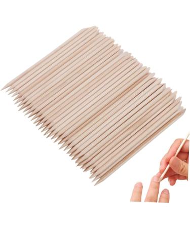 FRCOLOR 1000 Pcs Wood Cuticle Sticks for Nails Orange Sticks for Cuticles Orangewood Nail Sticks Cuticles Nails Remover Tool Orange Wood Sticks Wood Cuticle Pusher Head Nail Wooden Bamboo mediumx10pcs As Shownx10pcs - Buy Online on SooperMarket.com