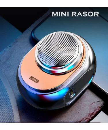 Mini Shave for Men USB Electric Shaver Portable Razor Wet and Dry Shaver for Men for Home Office Business Travel (Silver) - Buy Online on SooperMarket.com