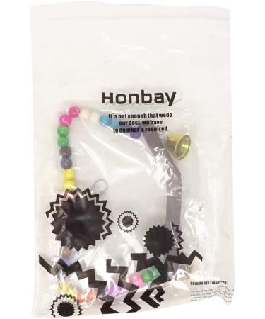HONBAY Wooden Bird Swing Perch Toy for Small Birds - Parrot Hanging Toy - Buy Online on SooperMarket.com