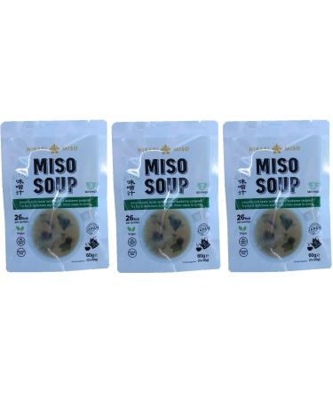 9x Miso soup 20g each original from Japan with seaweed Instant Miso Shiro