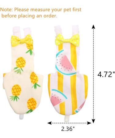 Kama Bridal Diapers for Parakeets Cockatiels & Small Birds - 2 Pack | Best for Macaws Budgerigars & Canaries - International Shipping Available! - Buy Online on SooperMarket.com