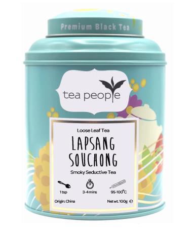 Tea People Lapsang Souchong Loose Tea Caddy 100g Smoky 125 g (Pack of 1)