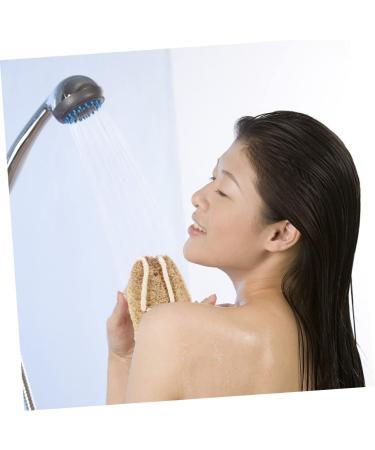 Beavorty Loofah Bath Towel & Body Scrubber - Exfoliating Shower Strap for Smooth Skin | Travel-Friendly Natural Back Scrubber - Buy Online on SooperMarket.com