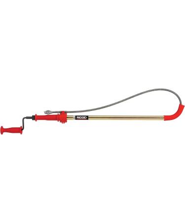 RIDGID 56658 Model K-6P Toilet Auger with Bulb Head & HG Plug Hole & Drain Unblocker by HG Cleaning Products + Hole & Drain Unblocker 1Litre - Buy Online on SooperMarket.com