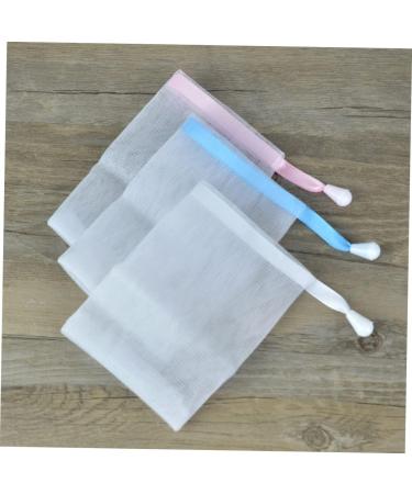 Baluue 2pcs Soap Pouch Soap Soap Saver Net Exfoliating Soap Saver White - Buy Online on SooperMarket.com