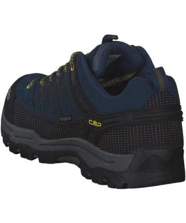 CMP Rigel Boys Trekking & Hiking Shoes - 38 EU - Blue Ink & Yellow - Best for Outdoor Adventures - Buy Online on SooperMarket.com