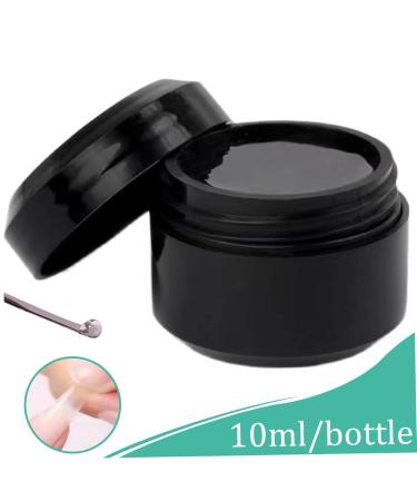 Solid Nail Glue for Soft Gel Nail Tips 10ml Press on Nail Glue Clear DIY Nail Glue Gel for Home Nail Glue for Acrylic Nails Fake Nails 1pc - Buy Online on SooperMarket.com