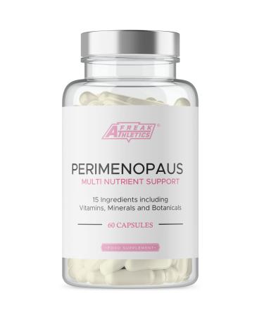 Perimenopause Supplements for Women - Support for Wellbeing During Perimenopause 60 Capsules - The Early Stage of Menopause - 1 Month Supply of 60 Perimenopause Tablets