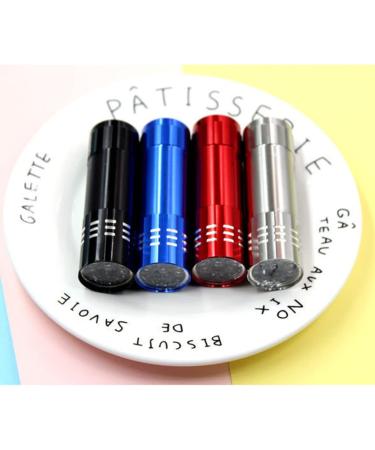 OSALADI 9 Uv Flashlight Mini Uv Nail Lamp Portabel Torch Mini Uv Touch Uv Led Flashlight Money Detector Light Mini for Nails Glow in Dark Flashlights Led Nail Lamp Portable Jewelry - Buy Online on SooperMarket.com