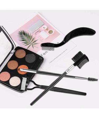 Sonku 7 Pack Foldable Steel Eyebrow Comb & Brush + 20 Disposable Mascara Brushes - Essential Makeup Tools for Perfect Lashes - Buy Online on SooperMarket.com