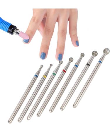 Kuuleeyn 6-Piece Nail Drill Set - Multifunctional Electric Manicure Tool for Nails Glass and Plastic - Buy Online on SooperMarket.com