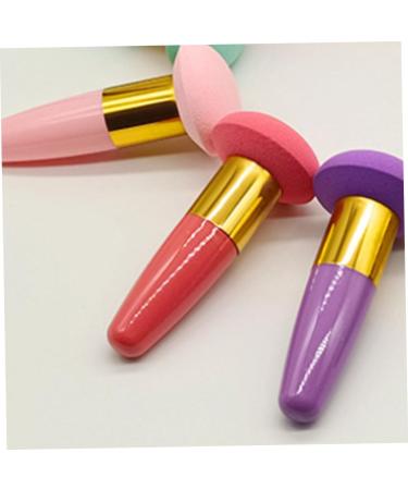 FOYTOKI Beauty Egg Brush Pen Make up Sponges Foundation Sponges with Handle Foundation Sponge Makeup Sponges for Concealer Blending Sponges for Makeup Sponges with Handle - Buy Online on SooperMarket.com