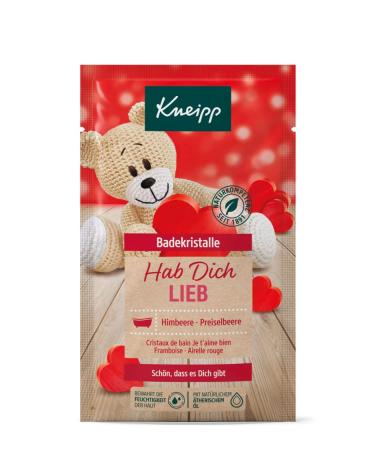 Kneipp Love you Raspberry & Cranberry Bath Crystals 60g (1 pack) Fruity 60 g (1 pack)