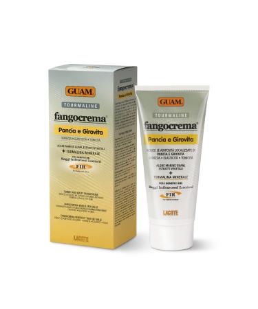 Guam Anti cellulite Cream for Belly  Hot Skin Tightening Cream for Stomach with Black Tourmaline  Natural Cellulite Remover and Tummy Tightening Cream  150 ML
