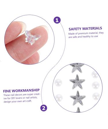 Gogogmee 4 Sheets Face Stickers Manicure Stickers Face Jewelry Gems for Hair Stickers for Nails Flat Back Embellishments Makeup Rhinestones for Eyes Eye Rhinestones Makeup Nail Gems Resin - Buy Online on SooperMarket.com