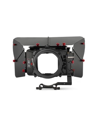CAMTREE Carbon Fiber Swing Away Wide-Angle Sunshade Matte Box for 15mm Rod. for Lenses up to 105mm in Dia, Tool-Less Operations. Two 4x4 Filter Holders & Fabric Knicker + Hard Case (C-MB-23-CF)