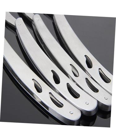 Magiclulu Vintage Razor Set for Men - 3pcs Stainless Steel Razor Holder & Hair Clipping Tool - Buy Online on SooperMarket.com