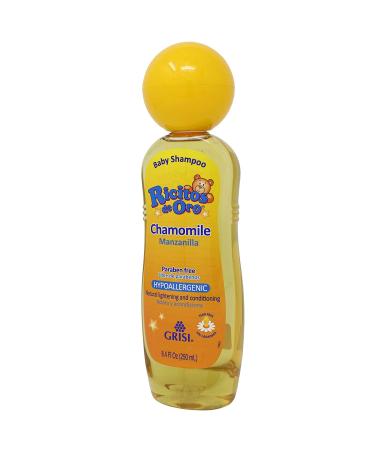 Ricitos de Oro Chamomile Baby Shampoo 3 Pack - Hypoallergenic - 8.4 FL Oz Bottles - Buy Online on SooperMarket.com