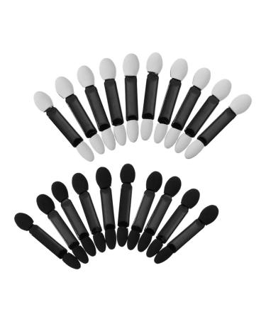 NOLITOY 120pcs Cotton Eyeshadow Brush Cosmetic Miss Double Head