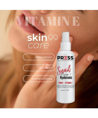 PRSS Snail Mucin + Hyaluronic Hydrating Toner 6 oz | Nourishing Skincare for All Skin Types - International Shipping Available - Buy Online on SooperMarket.com