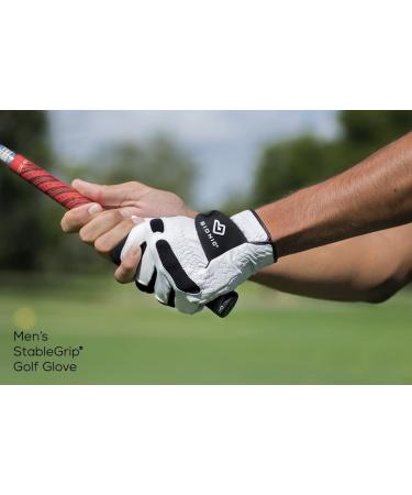 BIONIC Men's StableGrip Golf Glove - Left Hand, Cadet White, Size Cadet Medium - Buy Online on SooperMarket.com