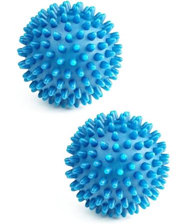 TV Time Direct Reusable Laundry Dryer Balls - Fabric Softener Blue - 2 Pack | Eco-Friendly Clothes Dryer Solution - Buy Online on SooperMarket.com