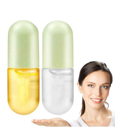 Vigcebit upholstery lip gloss |2 Series Day & Night Lip Plumper Set Nursing Lanz - Balm Plump Lips Enhancer beautiful full of moisture increases elasticity reduces fine lines