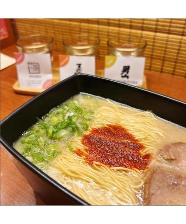 Ichiran Hakata straight noodle Kamadare 2 MEALS included premium tonkotsu soup Ramen avec special secret red Ichiran dry sauce - 2 meals - Buy Online on SooperMarket.com