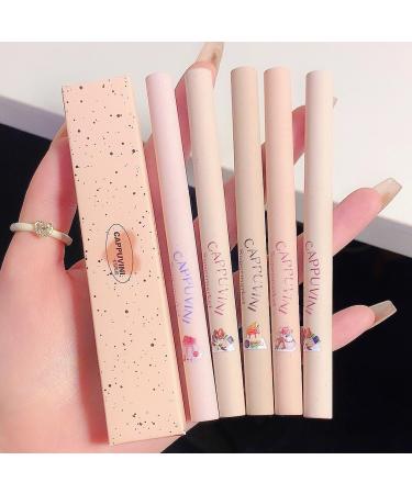 Petansy Matte Lip Liner Pencil Set - 5 Long-Lasting Waterproof Shades for Perfectly Defined Lips - Buy Online on SooperMarket.com