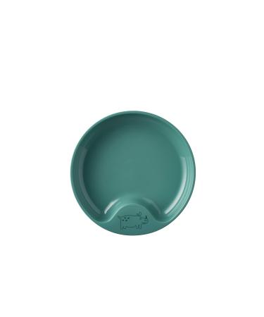 Mepal - Learning to eat yourself - children's learners - toddler learning plate - children's dishes - dishwasher -safe & bpa free - Deep Turquoise 04. Deep Turquoise