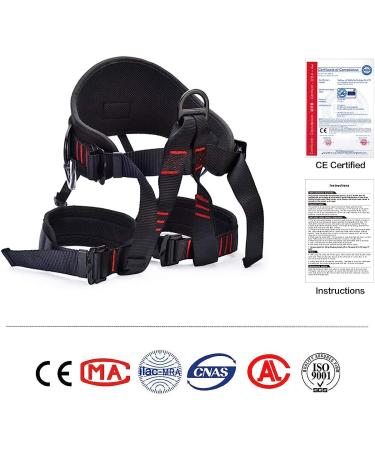 HeeJo Climbing  Safety Safe Seat Belt for Outdoor Tree Climbing  Outward Band Expanding Training Large Size Climbing Gear - Buy Online on SooperMarket.com