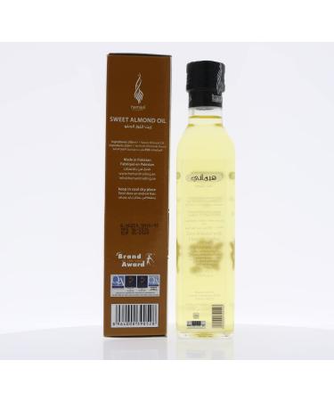 Hemani Sweet Almond Oil 100% Pure Cold Pressed for Hair, Skin & Nails - 8.5 FL OZ - Buy Online on SooperMarket.com