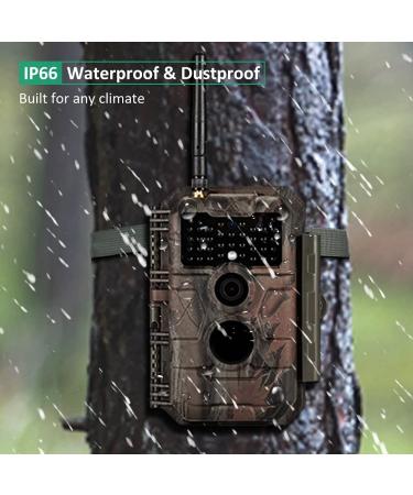 GardePro E6 Trail Camera - 24MP WiFi Game Camera with No Glow Night Vision - Buy Online on SooperMarket.com