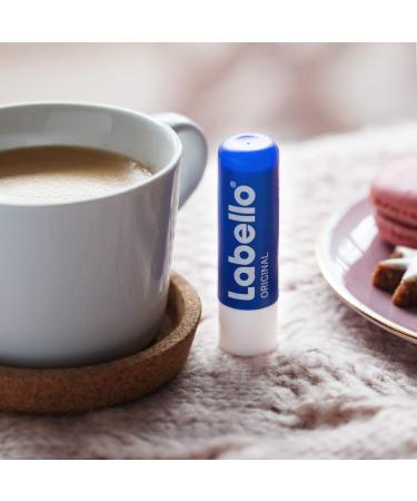 Labello Original Lip Care Stick 6-Pack - Nourishing Lip Balm for Naturally Beautiful Lips | Mineral Oil-Free Protection - Buy Online on SooperMarket.com
