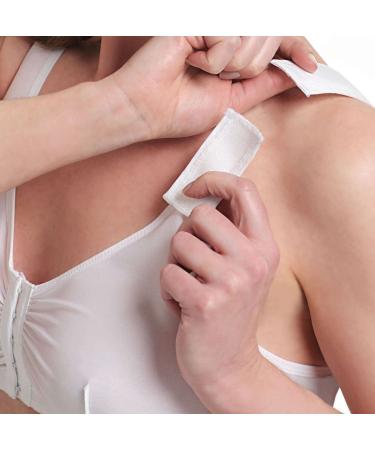MediChoice Wireless Surgical Bra - Adjustable Front Closure Support for Post Surgery & Mastectomy - Size 40 White - Comfortable Everyday Wear - Buy Online on SooperMarket.com