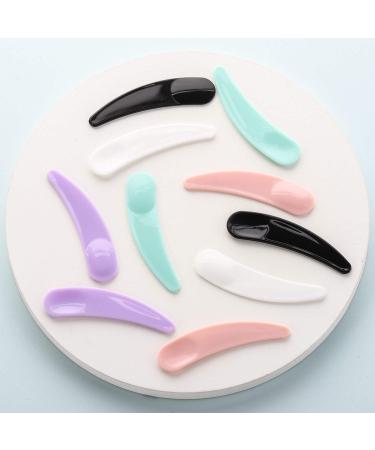 BTYMS 200 Pcs Disposable Mini Cosmetic Spatula Set - Multi Colored Mask Scoops for Mixing and Sampling - Buy Online on SooperMarket.com