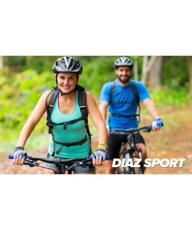Diaz Sport Insulated Cooler Bag for 2L & 3L Hydration Bladders | Keeps Water Cold for Hours | Lightweight & Water Resistant | Includes Free Clips for Drinking Tube | Black - Buy Online on SooperMarket.com