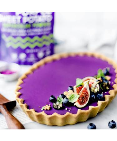 Suncore Foods Purple Sweet Potato Powder - 5oz (1 Pack) | Purple Food Coloring | Gluten-Free & Non-GMO - Buy Online on SooperMarket.com