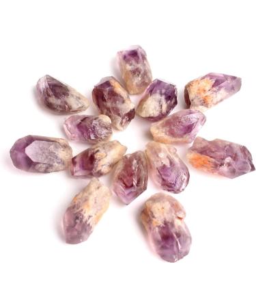 Natural Crystal Rough Natural Mini Amethyst and Citrine Crystal Cluster Point Specimen Home Decoration Collection DIY Gift (Color : Citrine Stick Size : 30g) 30g Citrine Stick - Buy Online on SooperMarket.com