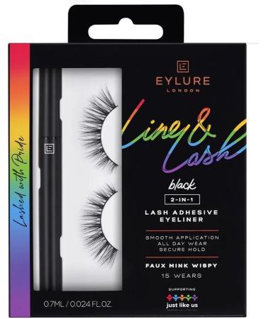 EYLURE PRIDE LINE & LASH KIT BLACK