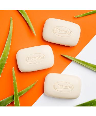 Dermisa Sulfur Bar with Aloe Vera for Oily Acne-Prone Skin - 3 oz (Pack of 3) - Buy Online on SooperMarket.com