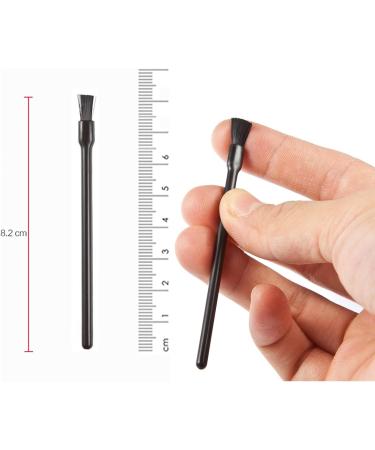Pure Vie 100 Pieces Disposable Lip Brushes Lipstick Gloss Wands Applicator Makeup Tool Kits Black - Buy Online on SooperMarket.com