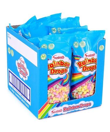 vapewaves Rainbow Drops (80g x 8) Twisty And Tasty Treat Gift Hamper Birthday Present Chirstmas Easter Thank You Gift Sold By Kidzbuzz 1.0 count Pack of 1 Copper Red