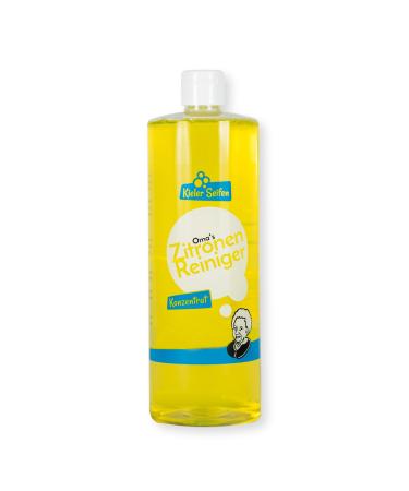Kiel soaps Grandma's lemon cleaner 1 L concentrate i lime cleaner with the power of the lemon fresh citrus fragrance |Cleaner for kitchen bathroom & sanitary lemon cleaner 1 L (1 Pack)