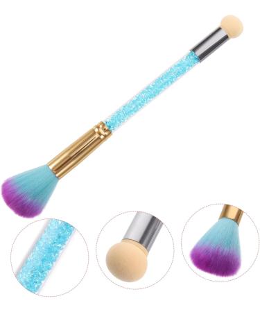 CIMAXIC 1pc Fingernail Brush Stuckers Nail Scrub Brush Nail Duster Brush Nail Scrubbing Brush Nail Collector Soft Nail Brush Toe Cleaning Brush Nail Dust Collector Portable Nail Polish 18*3cm Blue - Buy Online on SooperMarket.com