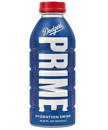 Prime Hydration I Blue LA Dodgers V2 I Limited Edition I 500ml USA Import I 16.9 Oz I 2024