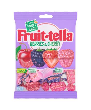 Fruittella Fruit-tella Berries & Cherry 170g